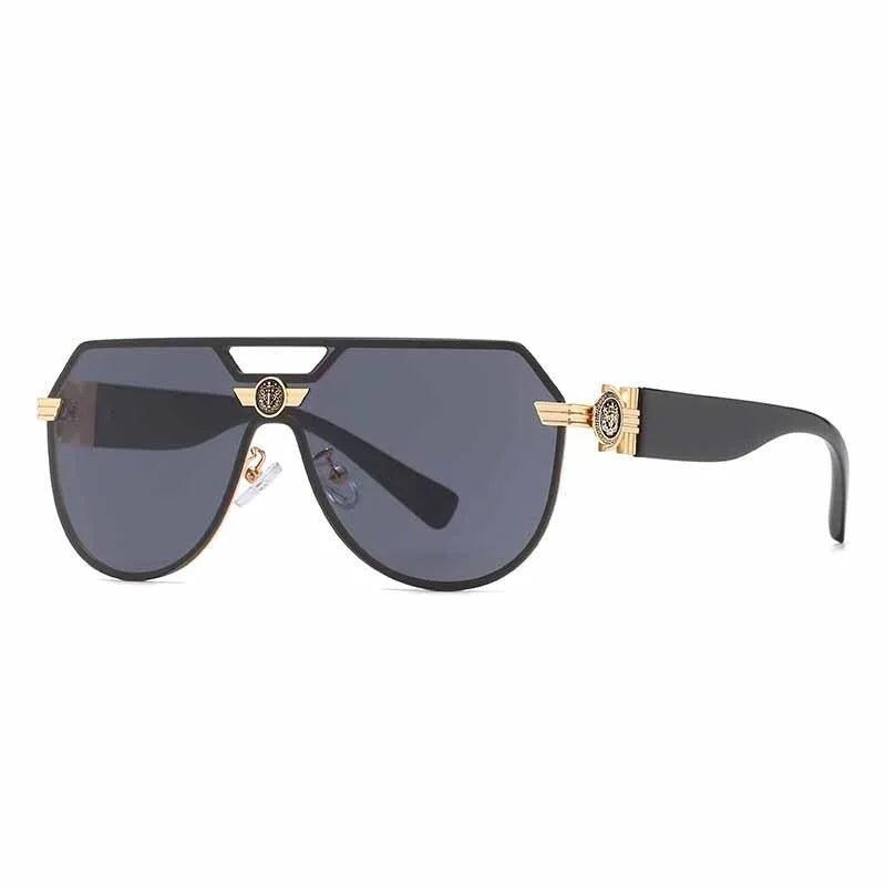 Vintage Luxury Sunglasses for Men and Women Square Fashion Designer Driving Glasses Shades