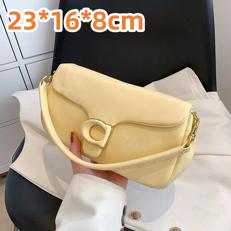 Luxury Soft Leather Crossbody Bag for Women - Designer Cloudy Purse & Mini Wallet in Black - Alrickas’ UNIQUE BOUTIQUE