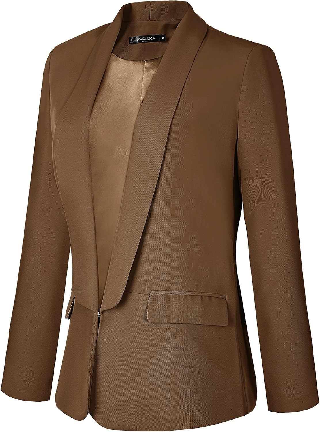 Chic Women's Open Front Office Blazer - Perfect for Professional Workwear - Alrickas’ UNIQUE BOUTIQUE