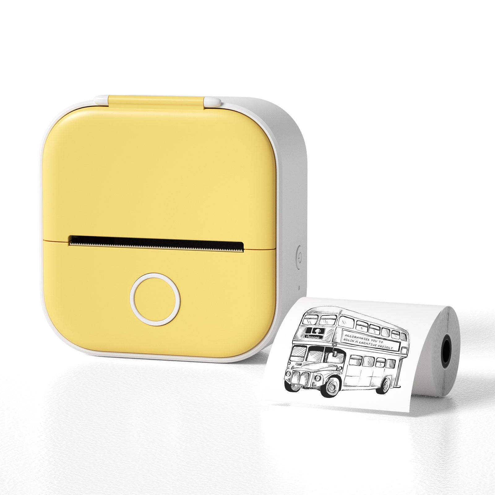 Portable Mini Thermal Label Printer Home Photo Printer Student Wrong Question Printer Bluetooth-compatible Mini Label Printer Price Tag - Alrickas’ UNIQUE BOUTIQUE