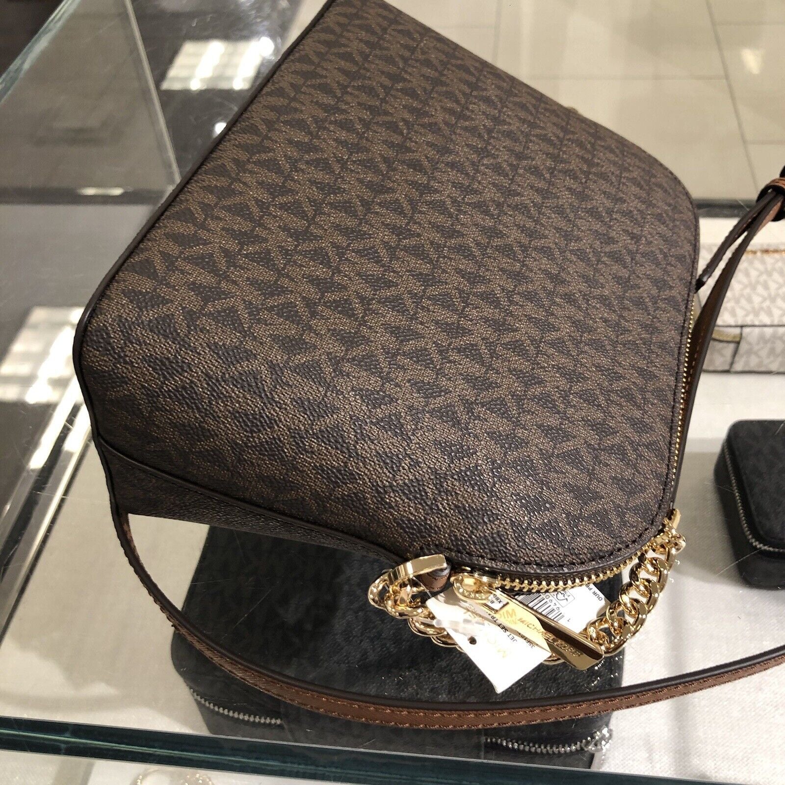 Michael Kors Lady PVC or Leather Crossbody Bag Handbag Messenger Purse Shoulder - Alrickas’ UNIQUE BOUTIQUE