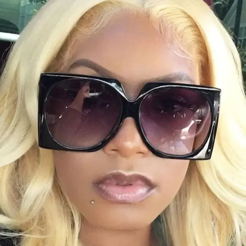 Chic Square Oversized Sunglasses for Women & Men - Luxury Designer Eyewear 2023 - Alrickas’ UNIQUE BOUTIQUE