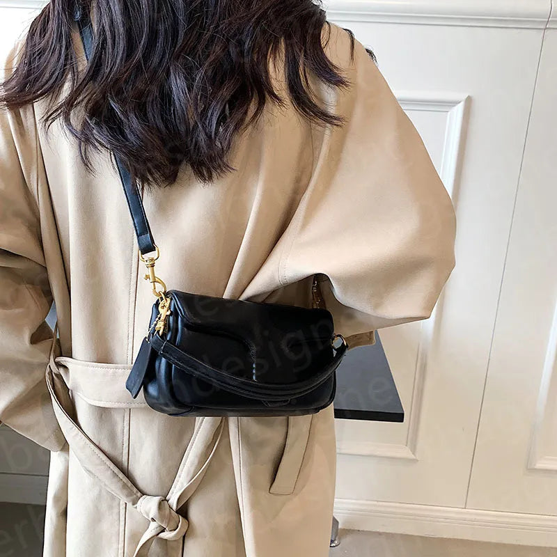 High Quality Crossbody Bags Designer Women Bags Cloudy Purses Designer Woman Handbag Soft Leather Luxury Shoulder Bag Cross Body Bag Black Purse Mini Wallet Dhgate