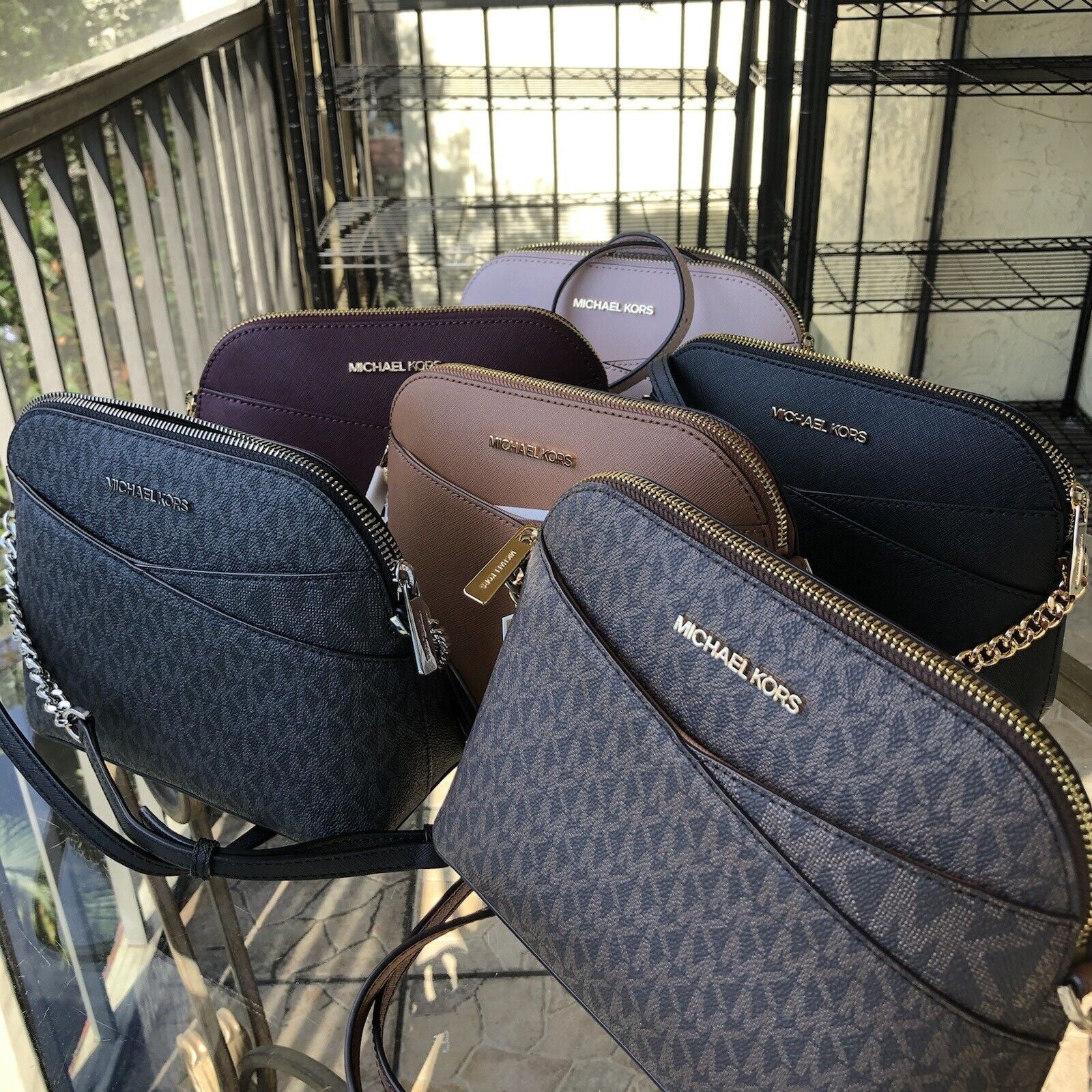 Michael Kors Lady PVC or Leather Crossbody Bag Handbag Messenger Purse Shoulder - Alrickas’ UNIQUE BOUTIQUE