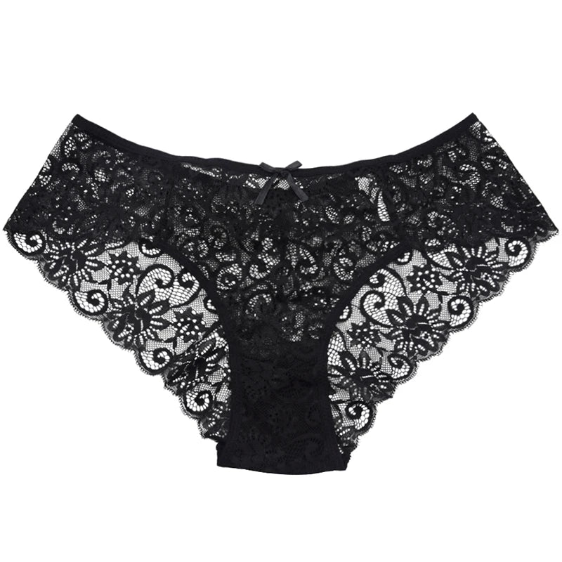3Pcs/Pack! Sexy Women Lace Panties Underwear Lace Briefs S M L XL Women Underwear