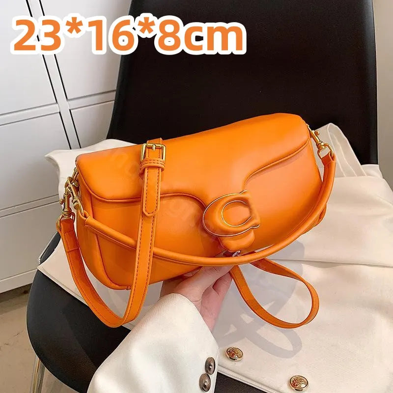 Luxury Soft Leather Crossbody Bag for Women - Designer Cloudy Purse & Mini Wallet in Black - Alrickas’ UNIQUE BOUTIQUE