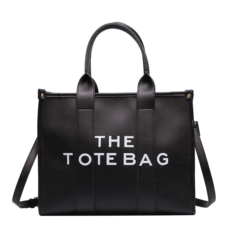 Chic Luxury Designer Tote Bag for Women - Versatile Soft PU Shoulder and Crossbody Handbag - Alrickas’ UNIQUE BOUTIQUE