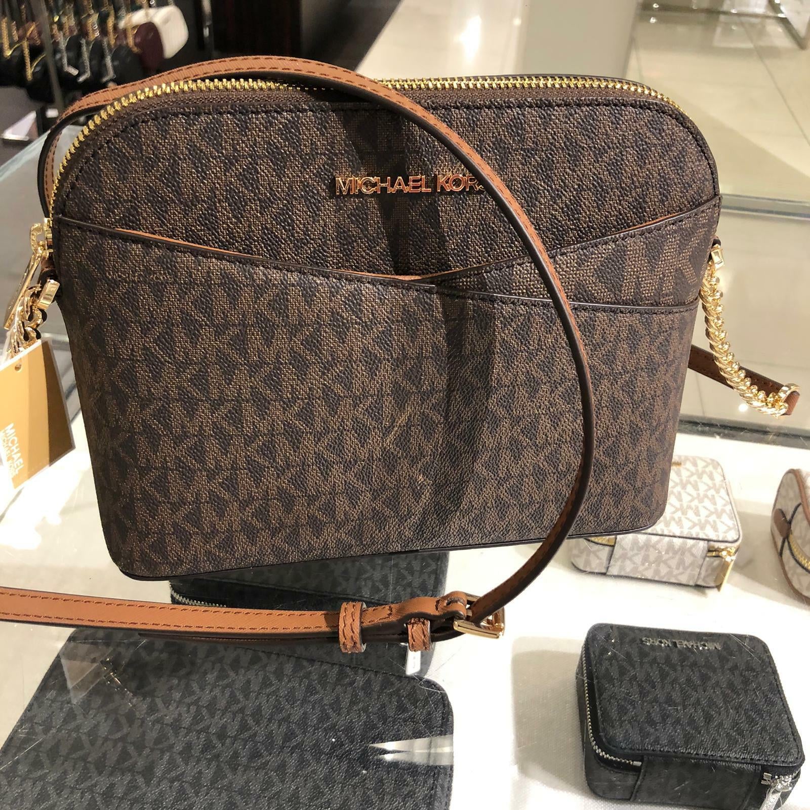 Michael Kors Lady PVC or Leather Crossbody Bag Handbag Messenger Purse Shoulder - Alrickas’ UNIQUE BOUTIQUE
