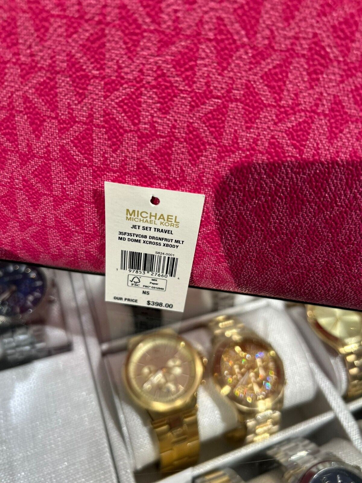 Michael Kors Lady PVC or Leather Crossbody Bag Handbag Messenger Purse Shoulder - Alrickas’ UNIQUE BOUTIQUE