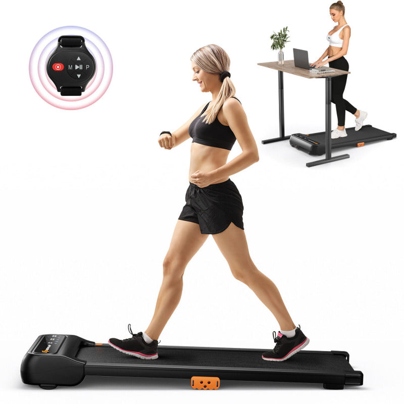 Revolutionary Under Desk Walking Pad Treadmill with Convenient Watch-Like Remote for Home and Office Fitness - Alrickas’ UNIQUE BOUTIQUE