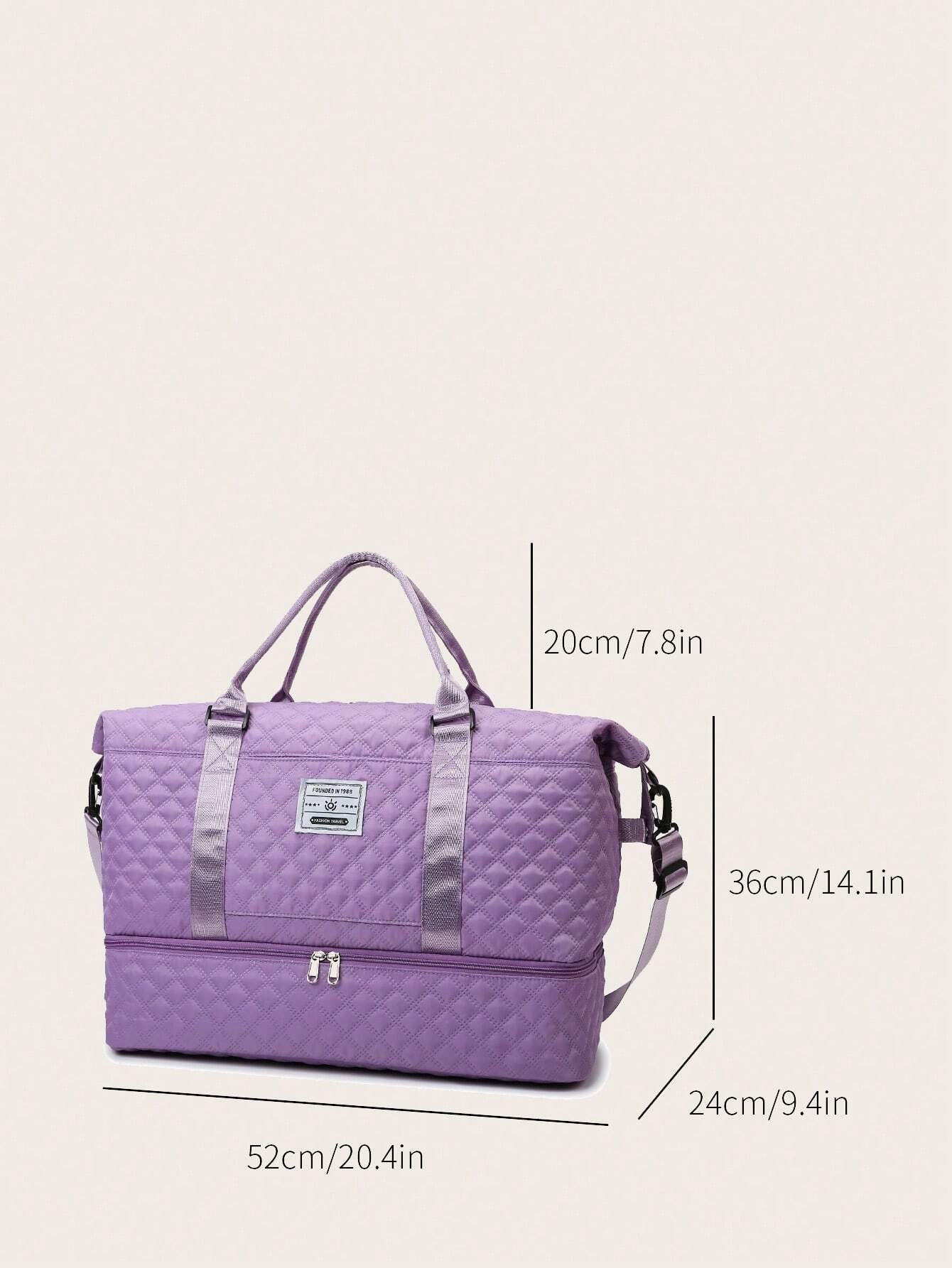 Purple Expanded Luggage Storage Bag, Lightweight Foldable, Expanded, Carry on Travel Weekender & Overnight Bag, Weekend Bag Hospital Bag Quilted Bag Quilt Bag Puffer Bag Quilted Shoulder Bag Hand Bag Crossbody Bag Traveling Bag Back to School School Bag Travel Essentials Travel Organizer for Beach Summer Vacation Travel Bag for Suitcase Gym Bag Duffle Bag Duffel Bag for Luggage Carry on Bag College Bag Luggage Bags Weekender Bag Holiday Winter