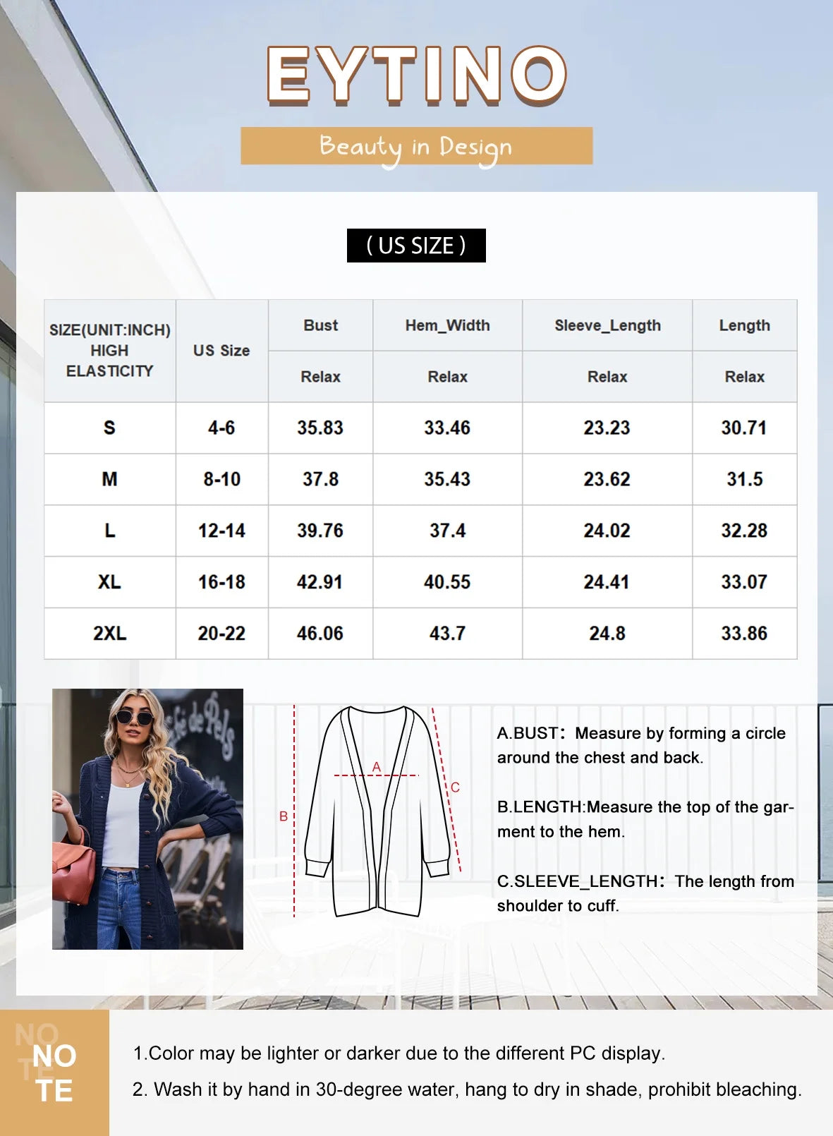 Chic Hooded Cardigan Sweater for Women - Long Sleeve Button-Down Knit Coat with Pockets - Alrickas’ UNIQUE BOUTIQUE