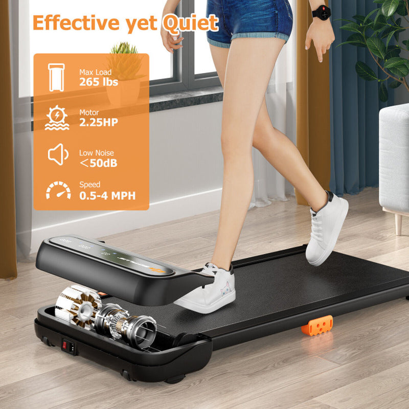 Revolutionary Under Desk Walking Pad Treadmill with Convenient Watch-Like Remote for Home and Office Fitness - Alrickas’ UNIQUE BOUTIQUE