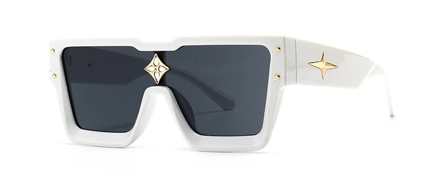 Luxury Square Sunglasses Women Fashion Oversized Grandient Sun Glasses Female Brand Designer High Quality Eyewear Shades Oculos