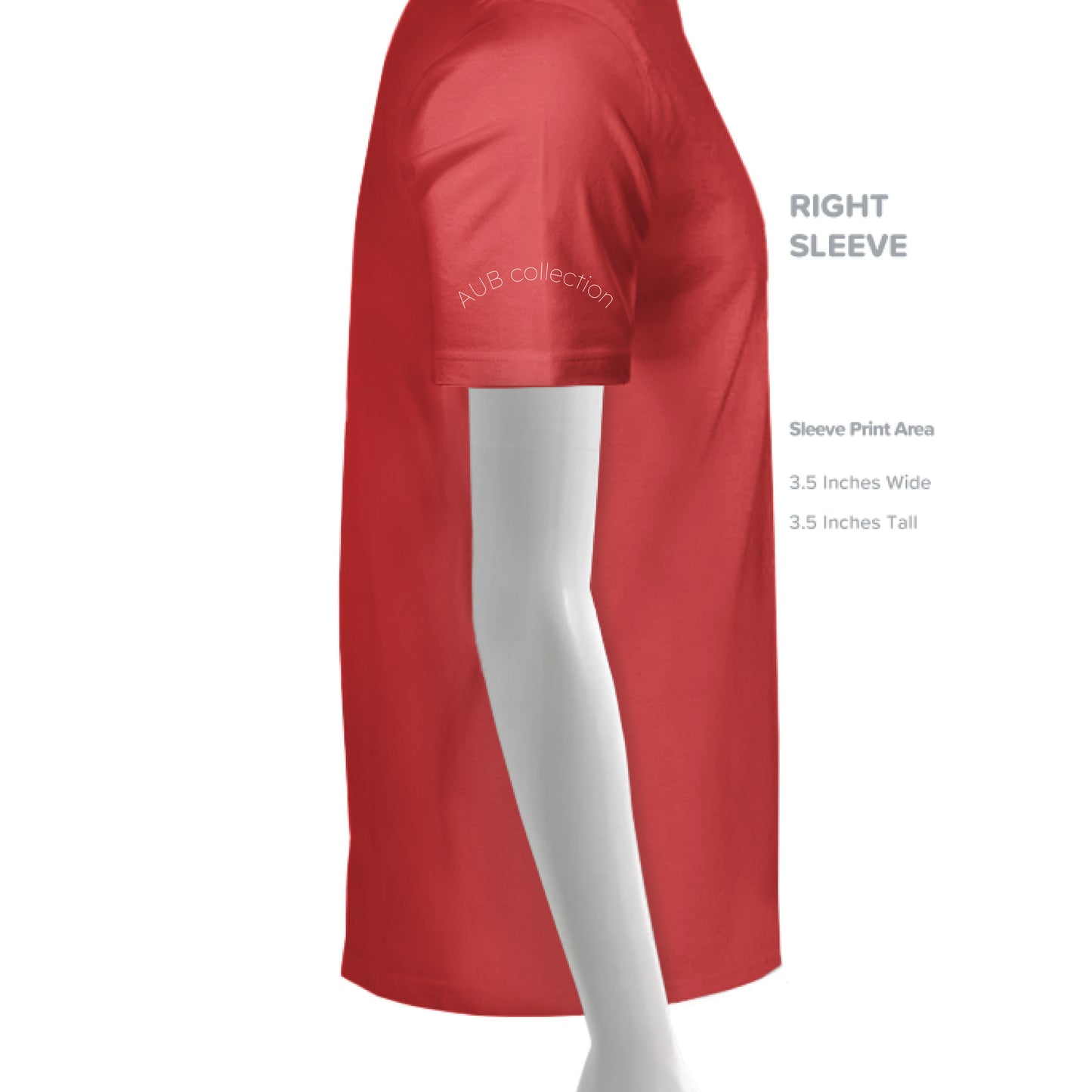SOLID RED TRIBLN - SLEEVE_RIGHT