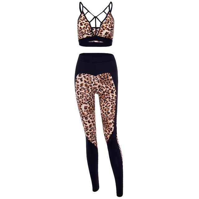 Women Sportswear Female Yoga Set Sexy Fitness Gym Wear Running Workout Clothing-1