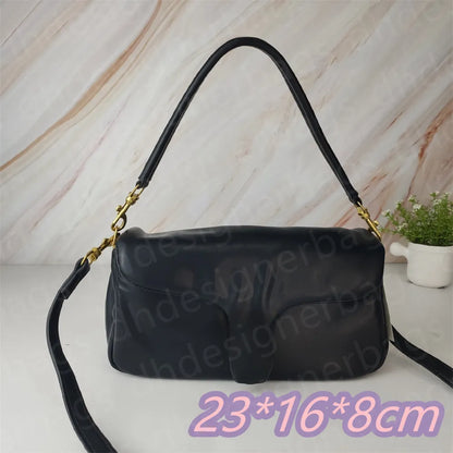 High Quality Crossbody Bags Designer Women Bags Cloudy Purses Designer Woman Handbag Soft Leather Luxury Shoulder Bag Cross Body Bag Black Purse Mini Wallet Dhgate