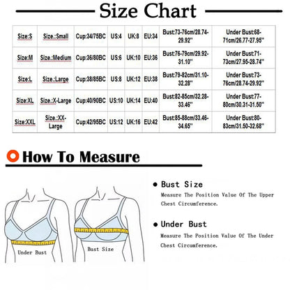 Summer Savings Clearance 2023! for Womens plus Size Bra,Woman'S Embroidered Glossy Comfortable Breathable Bra Underwear No Rims