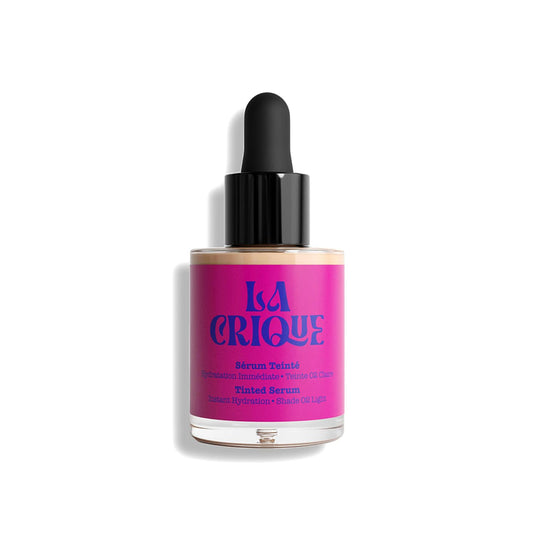 Tinted Serum - Hydrating Face Serum with Hyaluronic Acid - Skin Tint - Lightweight Foundation for Skin Glow - 99% Natural Ingredients - Vegan Makeup & Skincare - 1.0 Fl Oz – 02 Light