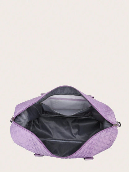 Purple Expanded Luggage Storage Bag, Lightweight Foldable, Expanded, Carry on Travel Weekender & Overnight Bag, Weekend Bag Hospital Bag Quilted Bag Quilt Bag Puffer Bag Quilted Shoulder Bag Hand Bag Crossbody Bag Traveling Bag Back to School School Bag Travel Essentials Travel Organizer for Beach Summer Vacation Travel Bag for Suitcase Gym Bag Duffle Bag Duffel Bag for Luggage Carry on Bag College Bag Luggage Bags Weekender Bag Holiday Winter