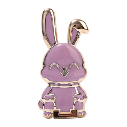 Adorable Foldable Bunny Phone Stand - Stylish & Portable Holder for All Smartphones, Ideal Desk Accessory for Home & Office Decor - Alrickas’ UNIQUE BOUTIQUE