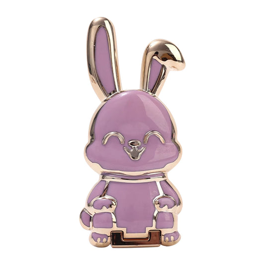 Adorable Foldable Bunny Phone Stand - Stylish & Portable Holder for All Smartphones, Ideal Desk Accessory for Home & Office Decor - Alrickas’ UNIQUE BOUTIQUE