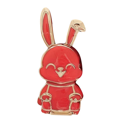 Adorable Foldable Bunny Phone Stand - Stylish & Portable Holder for All Smartphones, Ideal Desk Accessory for Home & Office Decor - Alrickas’ UNIQUE BOUTIQUE