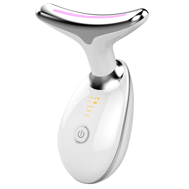 EMS Thermal Neck Lifting And Tighten Massager Electric Microcurrent Wrinkle Remover - Alrickas’ UNIQUE BOUTIQUE