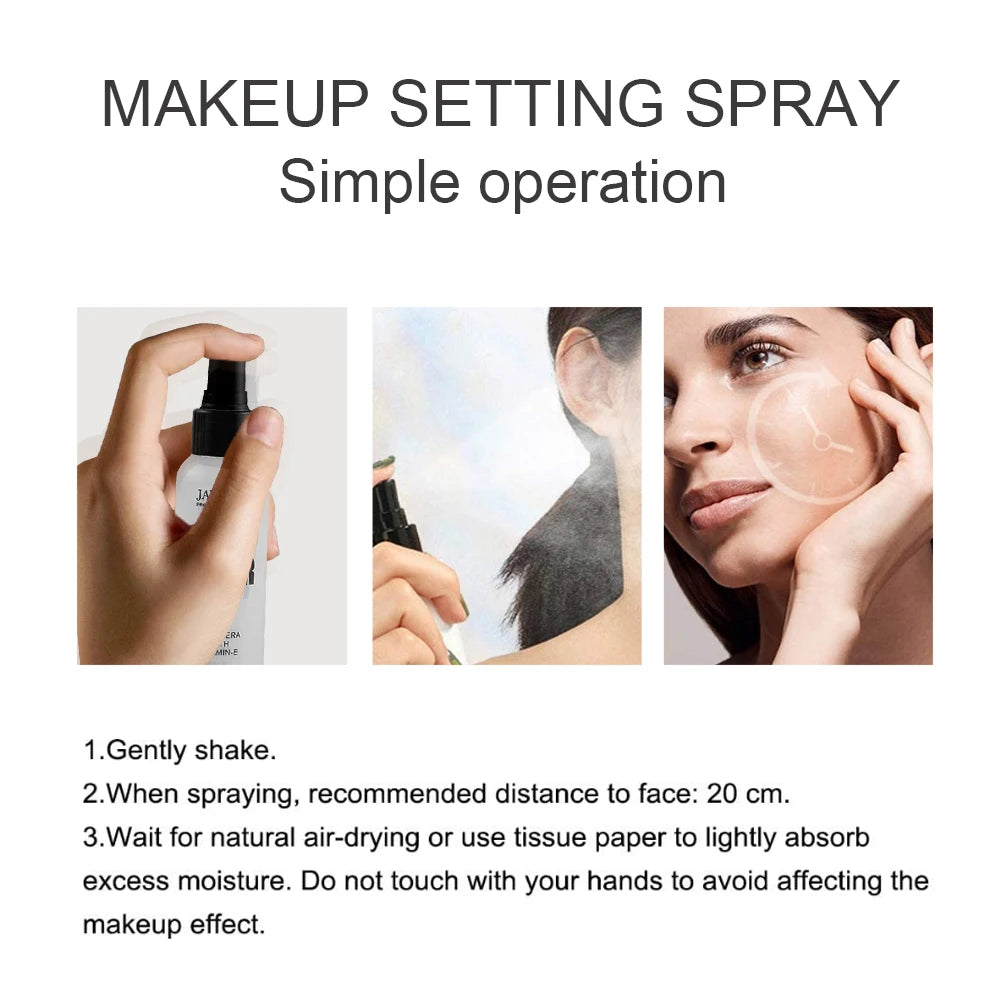 Setting Spray Moisturising Lotion Moisturising Oil Control Long Lasting Makeup Quick Setting Lotion Natural Matte Makeup Supplie
