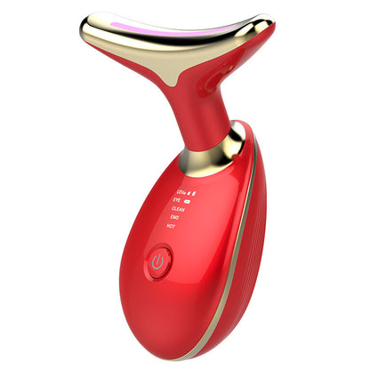 EMS Thermal Neck Lifting And Tighten Massager Electric Microcurrent Wrinkle Remover - Alrickas’ UNIQUE BOUTIQUE