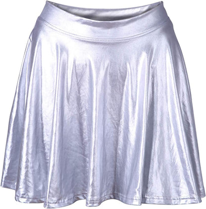 Women'S Casual Fashion Flared Pleated A-Line Circle Skater Skirt