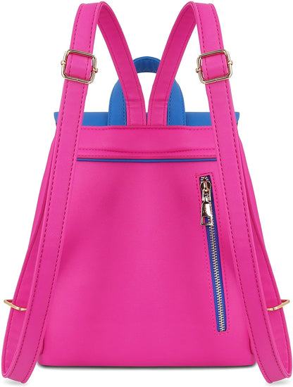Anime Backpack Tony Tony Chopper Women Pink Mini Synthetic Leather Backpack