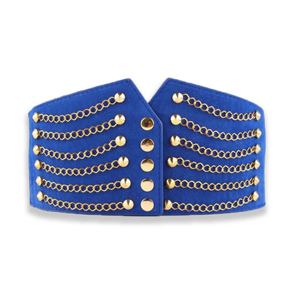 Deepeel 1pc Women Fashion Slim Corset Cummerbunds Elastic Belts