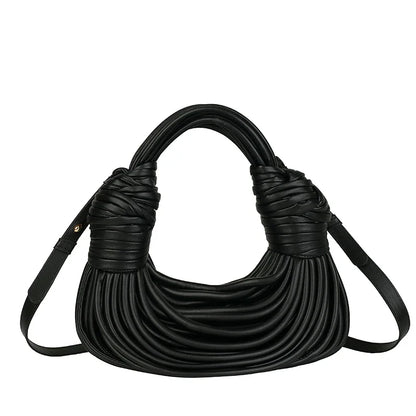 MOODS Luxury Evening Purses for Women Golden Noodle Knot Design Dinner Party Clutch Bag 2023 Luxury Designer Purses and Handbags