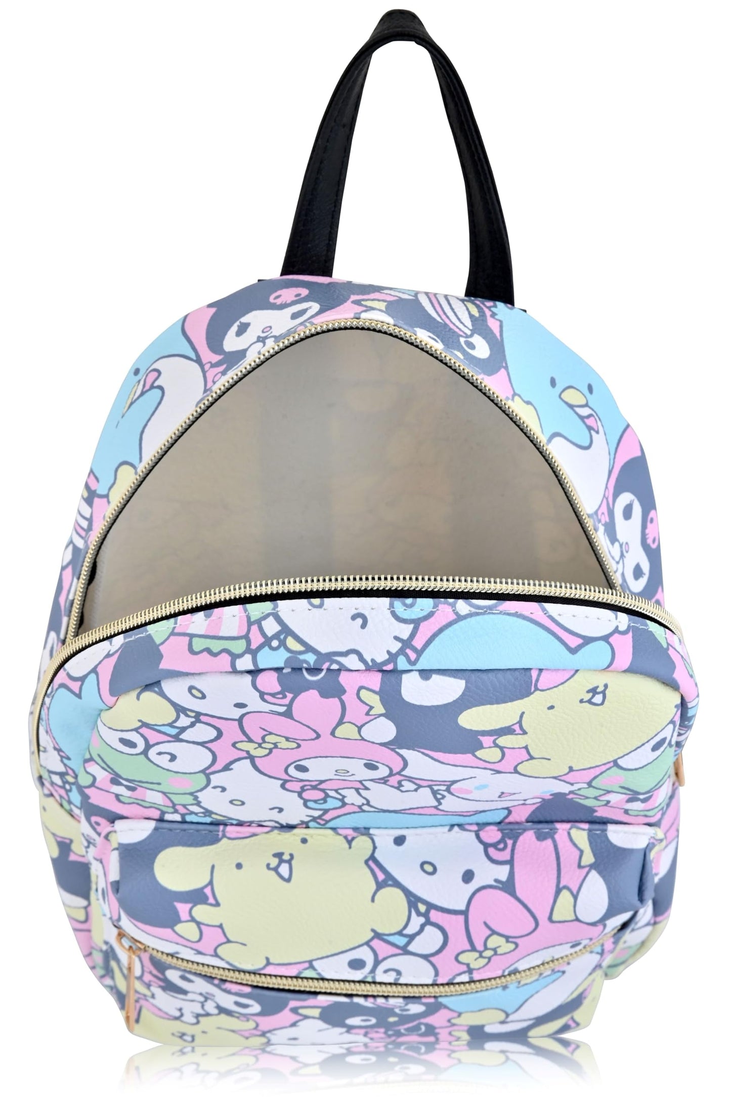 Sanrio  Backpack for Women, Men, Unisex | Cute PU Leather 10"  and Friends Mini Backpack Purse Shoulder Purse |  Bag and  Accessories