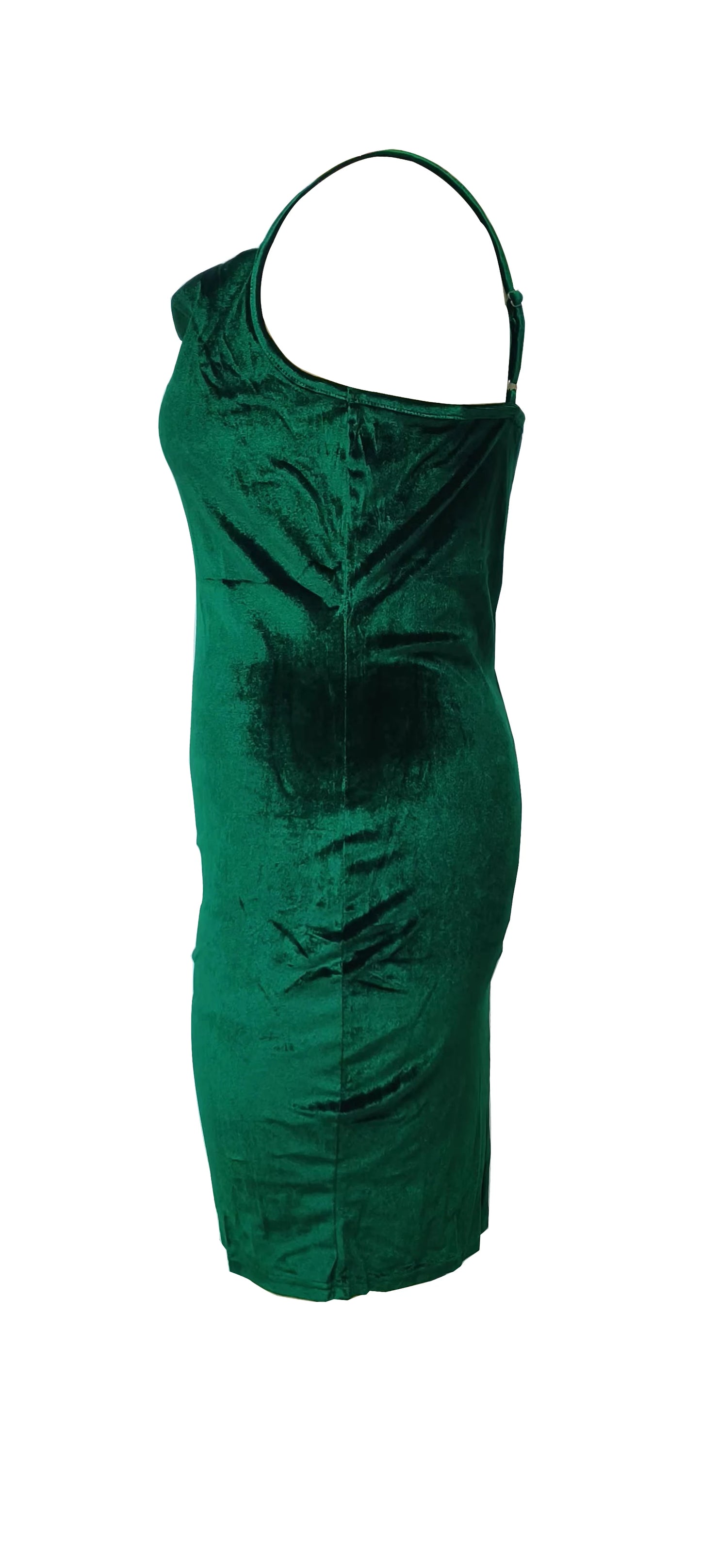 Effortlessly Stylish Chic Plus Size Ruched Cami Dress - Casual Sleeveless Cowl Neck - Alrickas’ UNIQUE BOUTIQUE