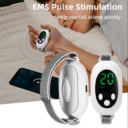 Dual-Mode Intelligent Sleep Device with 20 Intensity Levels for Anxiety Relief and Soothing Sleep Solutions - Alrickas’ UNIQUE BOUTIQUE