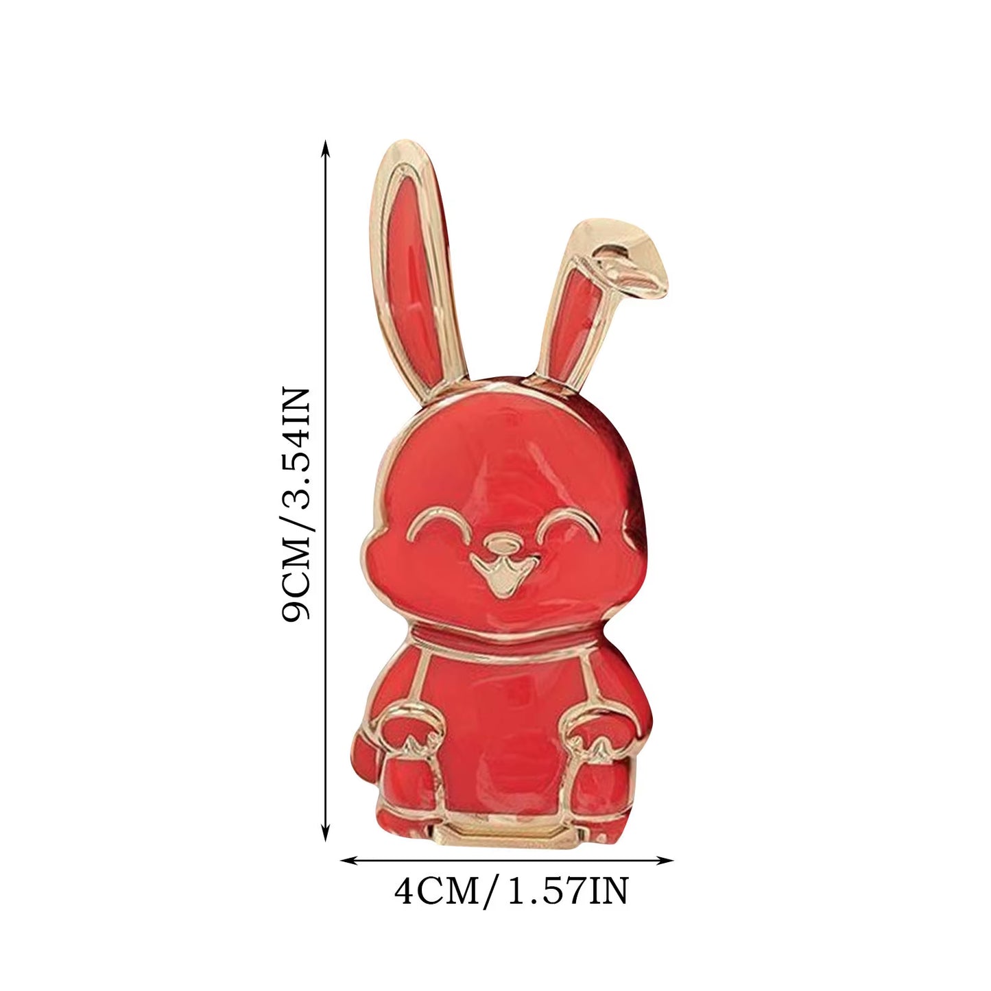 Adorable Foldable Bunny Phone Stand - Stylish & Portable Holder for All Smartphones, Ideal Desk Accessory for Home & Office Decor - Alrickas’ UNIQUE BOUTIQUE