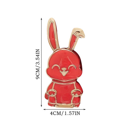 Adorable Foldable Bunny Phone Stand - Stylish & Portable Holder for All Smartphones, Ideal Desk Accessory for Home & Office Decor - Alrickas’ UNIQUE BOUTIQUE