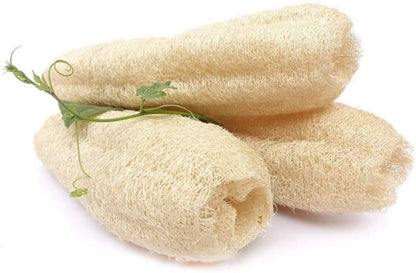 Natural Whole Loofah Exfoliating Body Scrubber Dead Skin Remover Bath Sponge Shower,For Men and Women