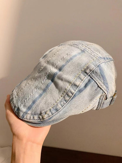 Washed Denim Advance Hats Women's Spring And Summer