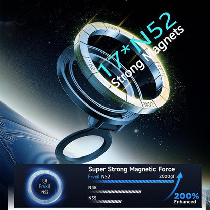 Ultimate MagSafe Car Phone Holder - 28+LBS Strong Suction, 360° Rotatable Stand for iPhone 12-16 Pro Max - Ideal for Everyone! - Alrickas’ UNIQUE BOUTIQUE