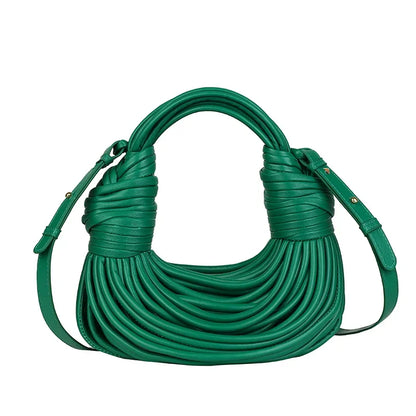MOODS Luxury Evening Purses for Women Golden Noodle Knot Design Dinner Party Clutch Bag 2023 Luxury Designer Purses and Handbags