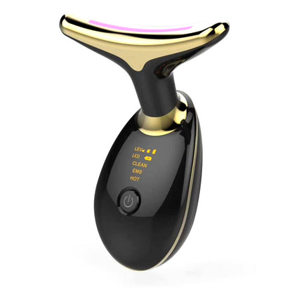 EMS Thermal Neck Lifting And Tighten Massager Electric Microcurrent Wrinkle Remover - Alrickas’ UNIQUE BOUTIQUE