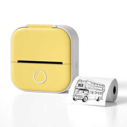 Portable Mini Thermal Label Printer Home Photo Printer Student Wrong Question Printer Bluetooth-compatible Mini Label Printer Price Tag - Alrickas’ UNIQUE BOUTIQUE