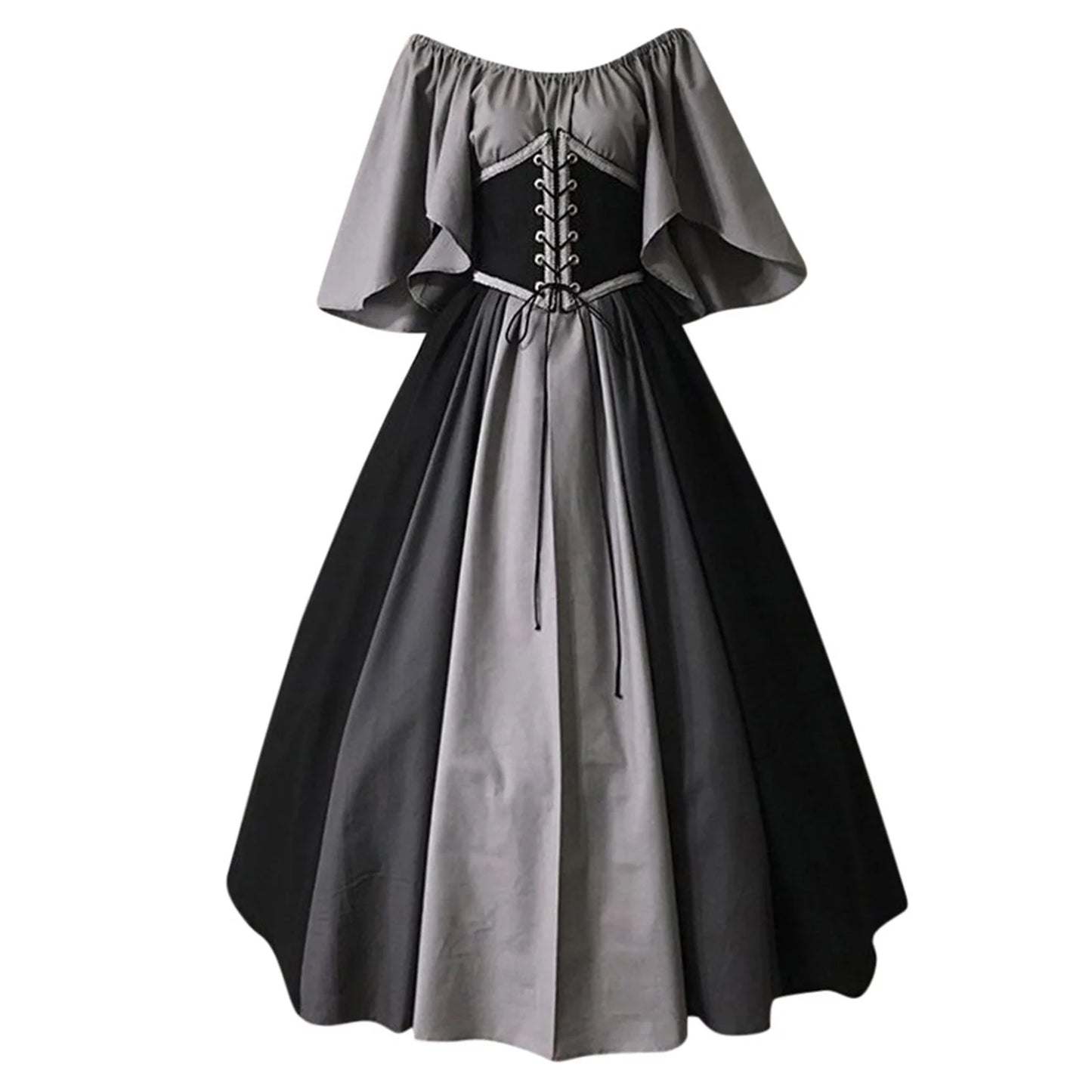 Women Dress Ladies Irregular Hem Evening Party Dress Formal Evening Dress Gown Vintage Dress Cosplay Party Evening Night Formal Long Dress