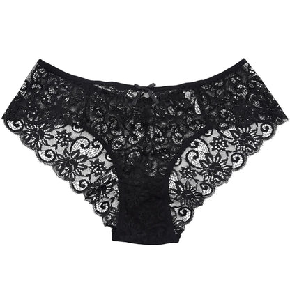 3Pcs/Pack! Sexy Women Lace Panties Underwear Lace Briefs S M L XL Women Underwear