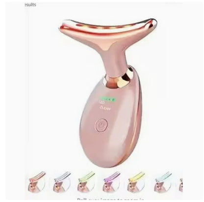 EMS Thermal Neck Lifting And Tighten Massager Electric Microcurrent Wrinkle Remover - Alrickas’ UNIQUE BOUTIQUE