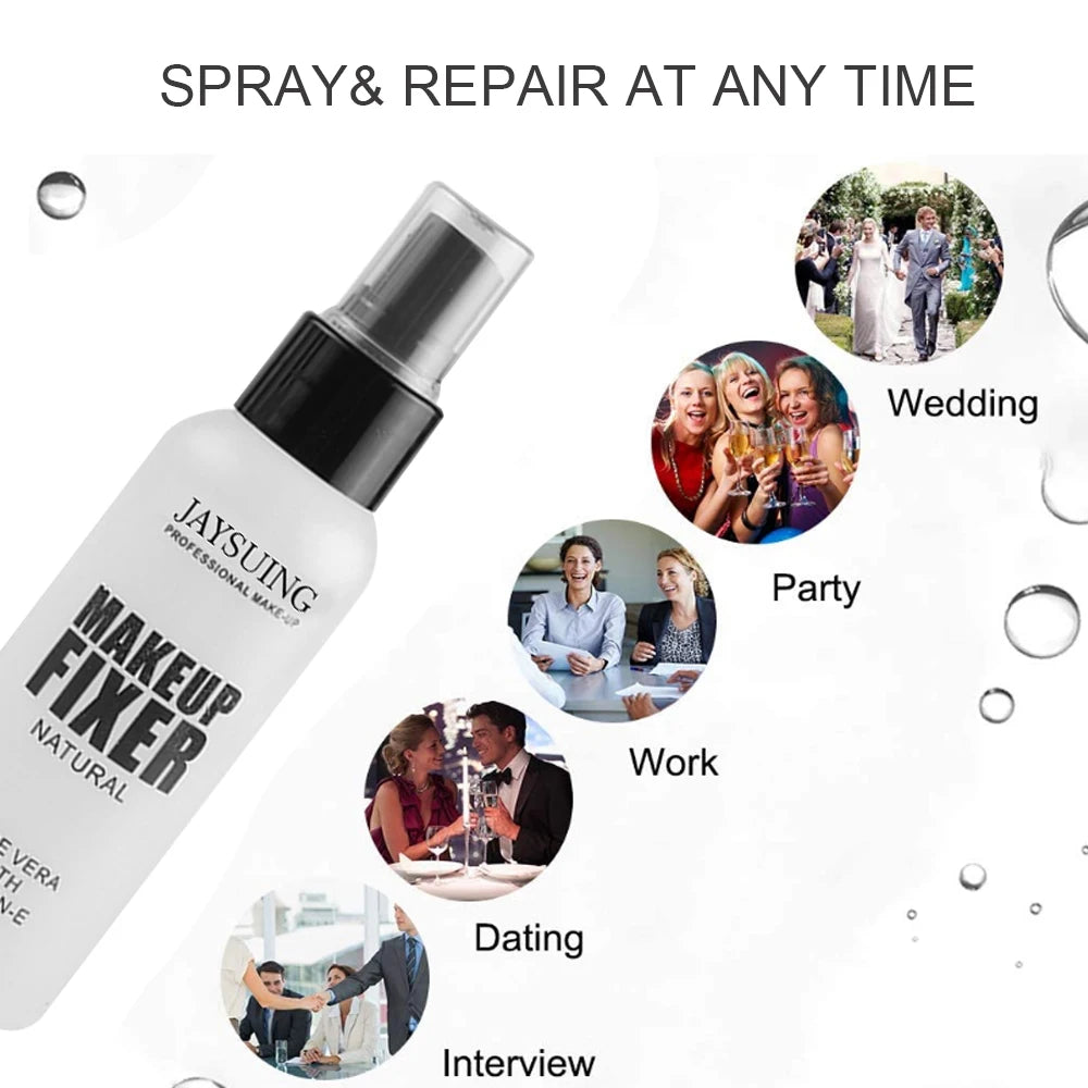 Setting Spray Moisturising Lotion Moisturising Oil Control Long Lasting Makeup Quick Setting Lotion Natural Matte Makeup Supplie