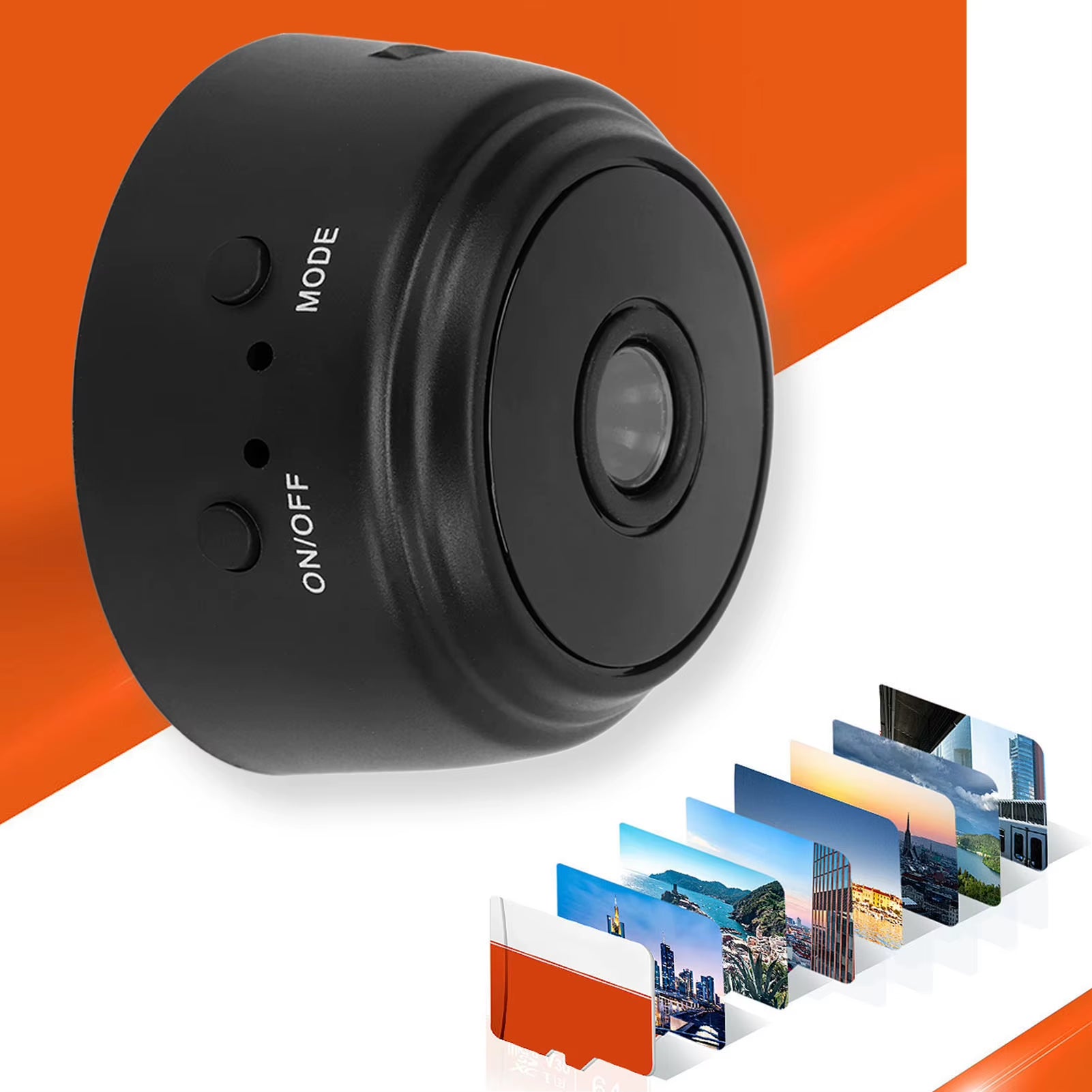 ZK20 A9 1080P HD Wireless Mini Camera with Magnetic Back - Perfect for Home, Office, and Courtyard Security - Alrickas’ UNIQUE BOUTIQUE